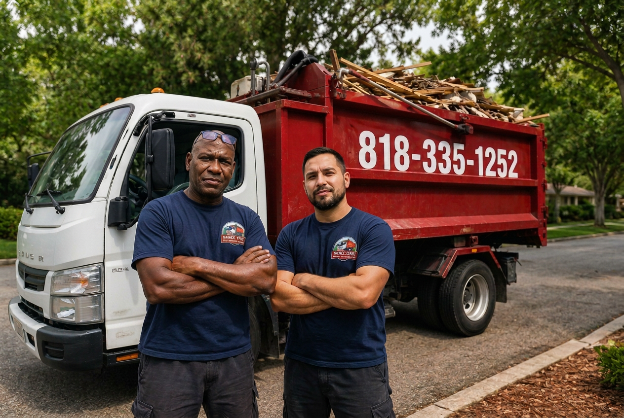 The Small Time Hauling crew